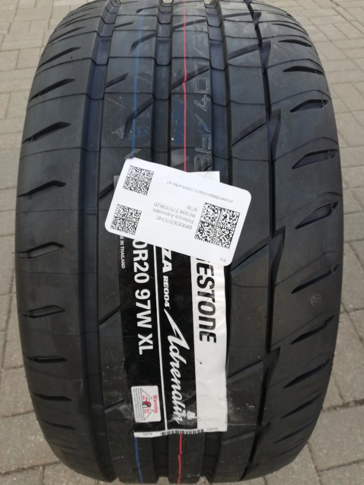 покрышки BRIDGESTONE POTENZA ADRENALIN RE004