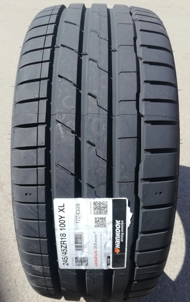 Покрышка HANKOOK VENTUS S1 EVO3 K127 фото 1