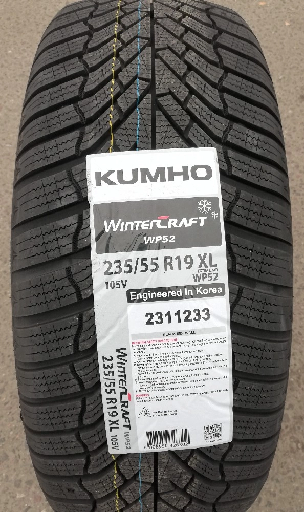 Автошина KUMHO WINTERCRAFT WP52 фото