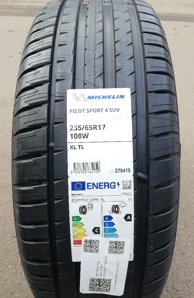 Покрышка MICHELIN PILOT SPORT 4 SUV фото 1
